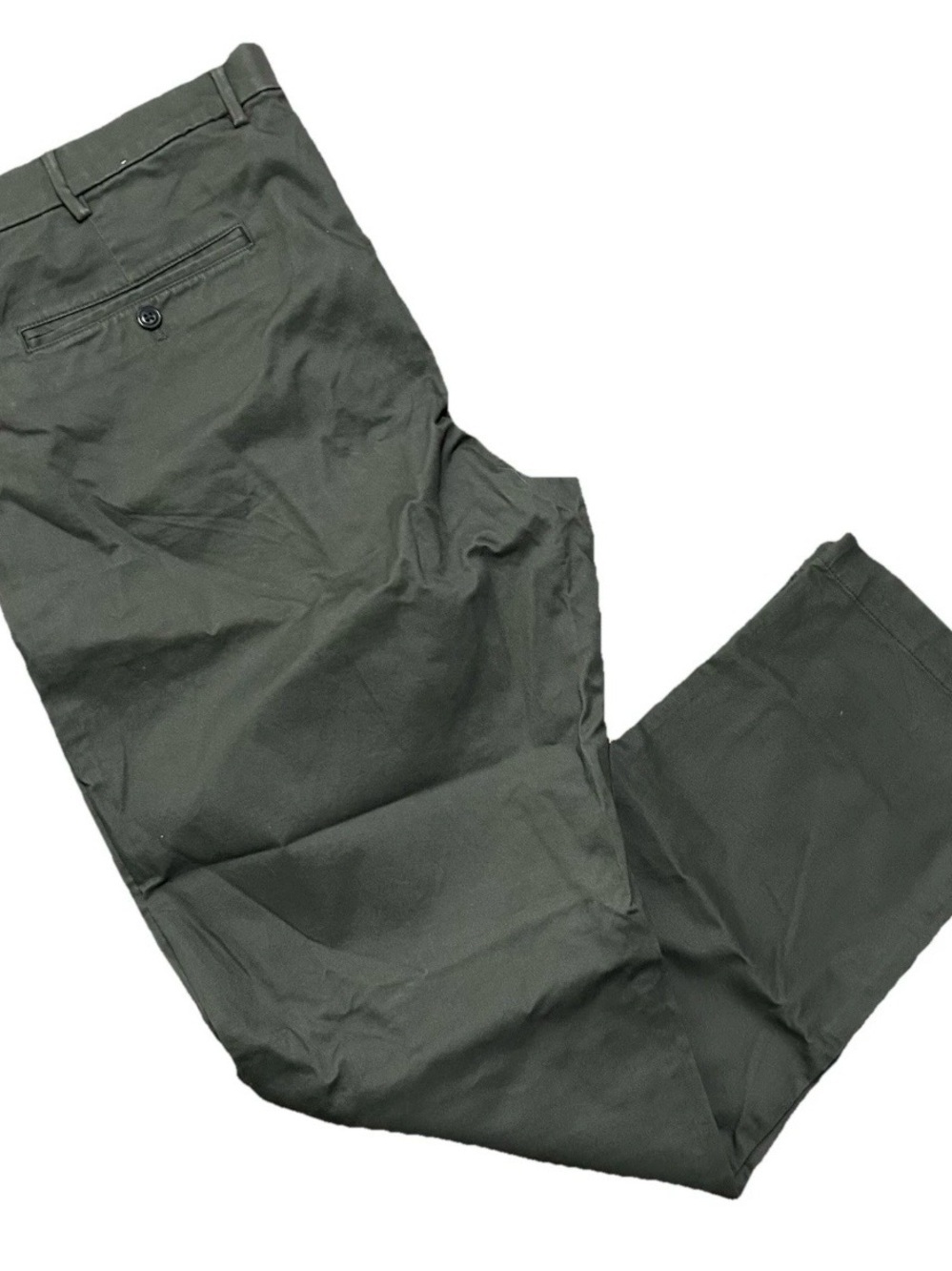 Men’s Gap Grey Essential Khaki Straight Pants Size 42x34 - Picture 1 of 4